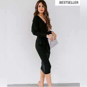 VICI new , not worn , Black Sweater dress , Size Small